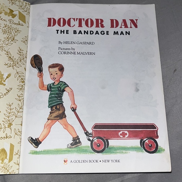A Little Golden Book Classic- Doctor Dan The Bandage Man 2004 - Picture 2 of 4